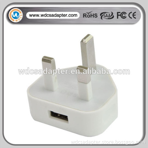 quality 220v ac dc 5v 1a USB power charger